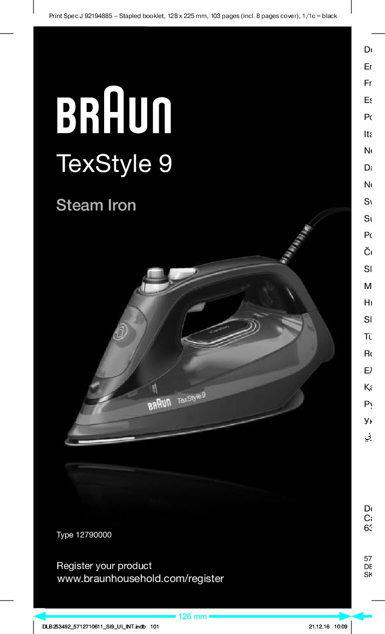 Braun TexStyle 9