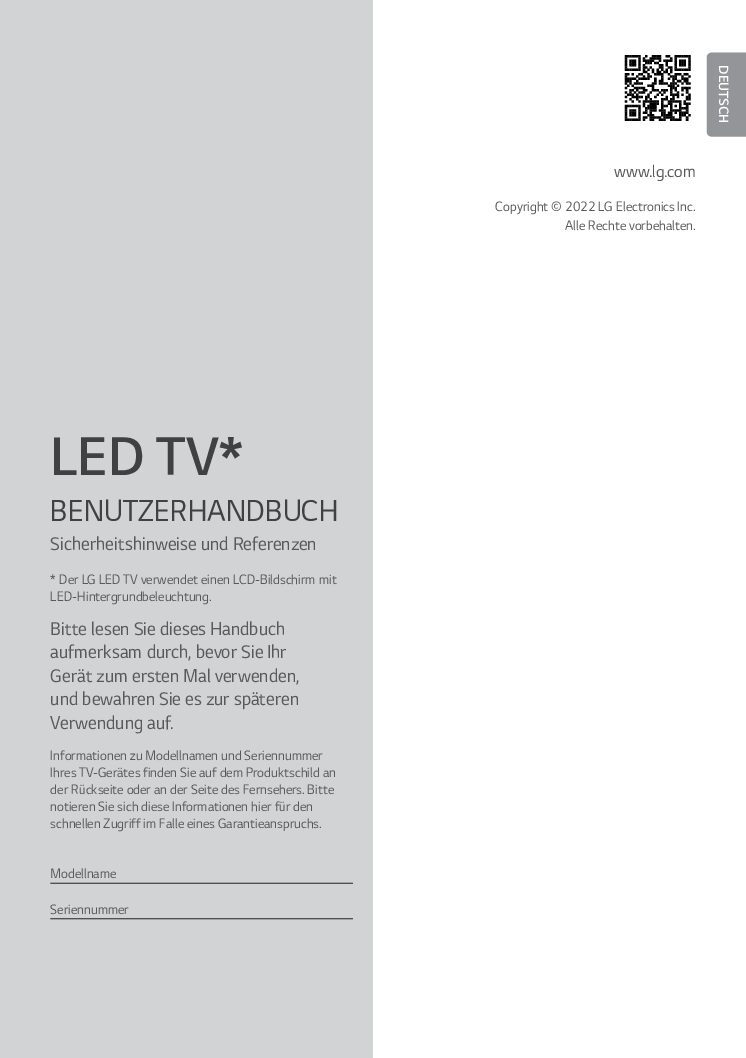 LG 32LQ63006LA Benutzerhandbuch width=