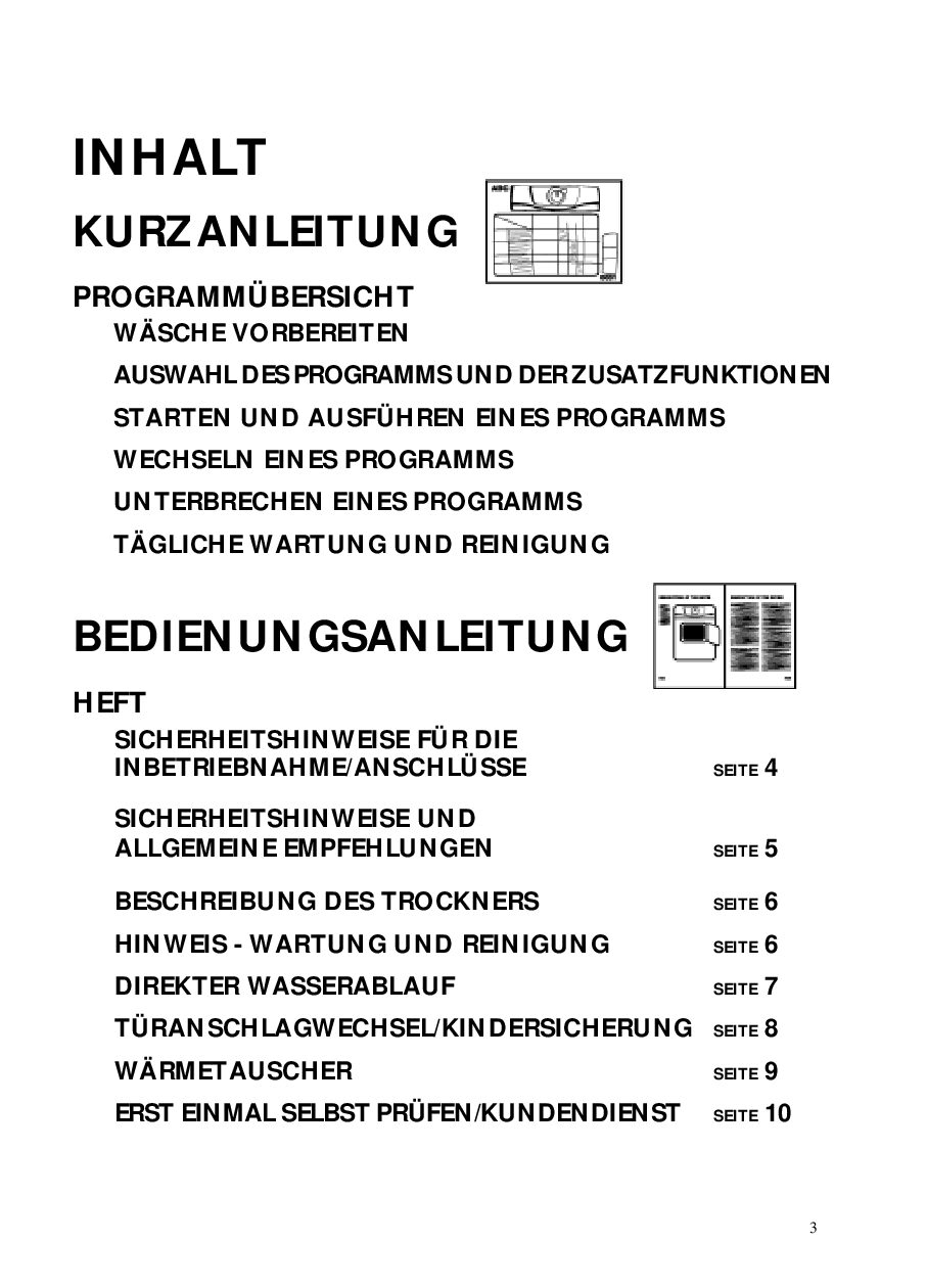 Bauknecht TK Sense xl 7b Bedienungsanleitung