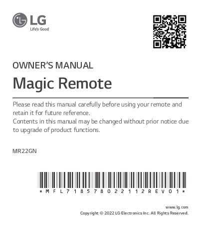LG MR22GN Benutzerhandbuch