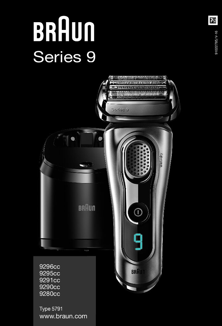 Braun 9 Serie Bedienungsanleitung