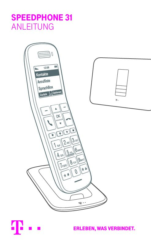 Telekom Speedphone 31 Bedienungsanleitung
