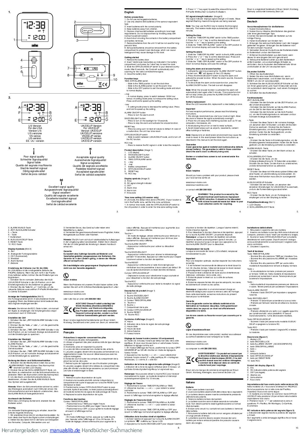 Braun BNC008-RC anleitung width=