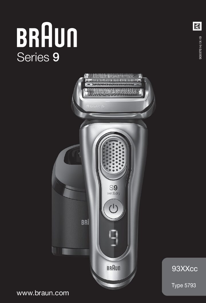 Braun series 9 pro 9465cc anleitung