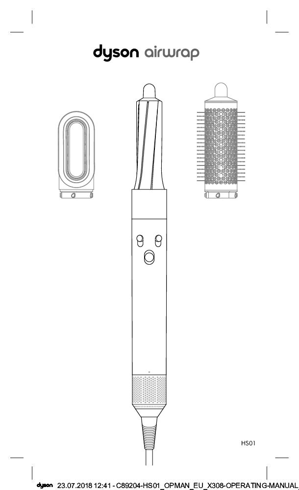 Dyson Airwrap Bedienungsanleitung