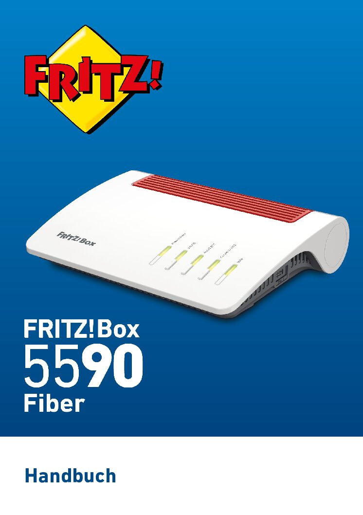 FRITZ!Box 5590 Fiber Handbuch