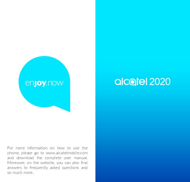 Alcatel 2020 Bedienungsanleitung