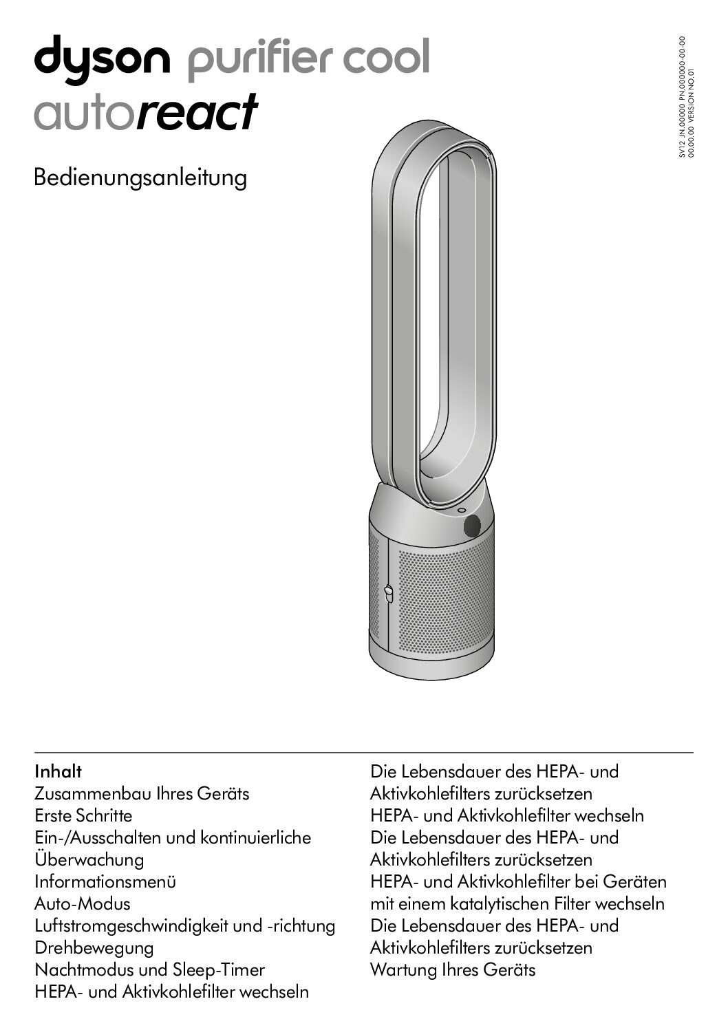 Dyson TP7A Bedienungsanleitung