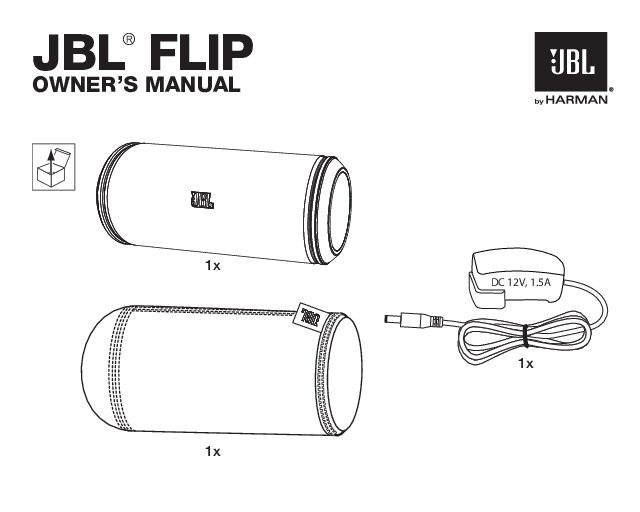 JBL Flip Bedienungsanleitung