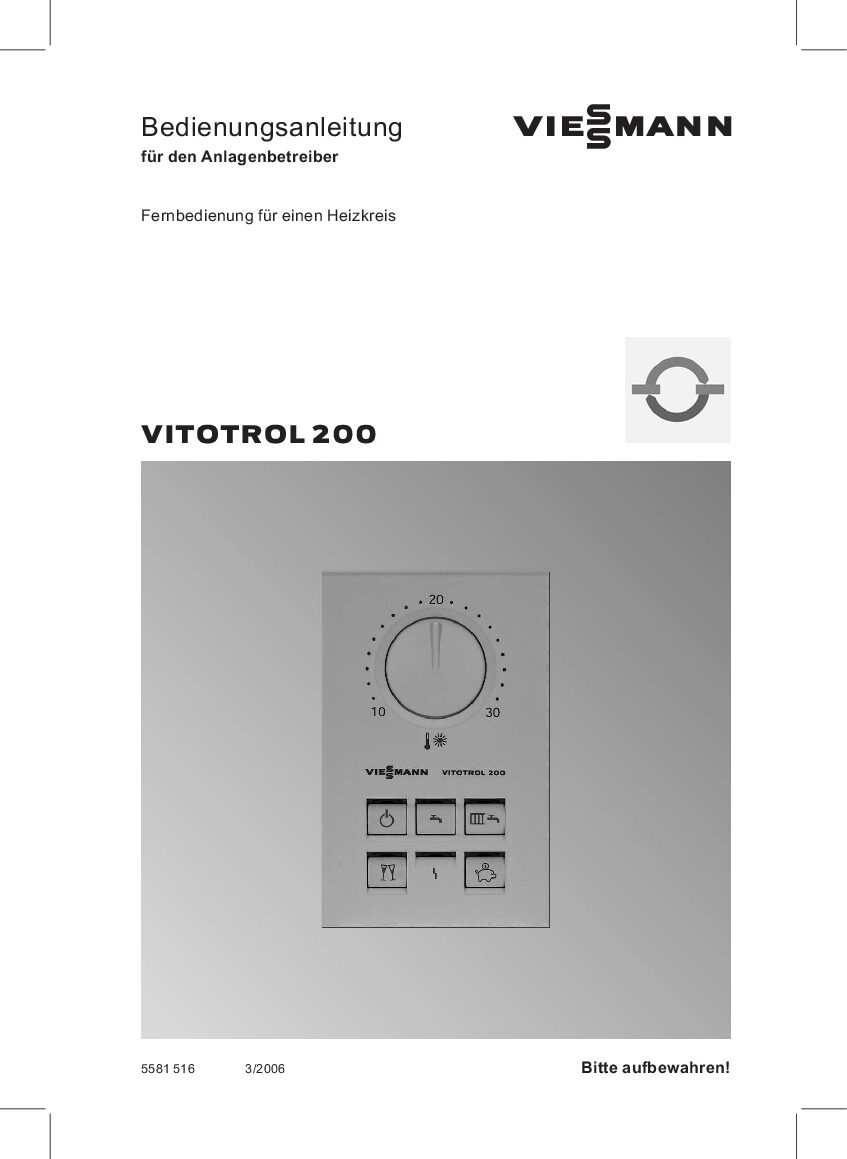 Viessmann VITOTROL 200