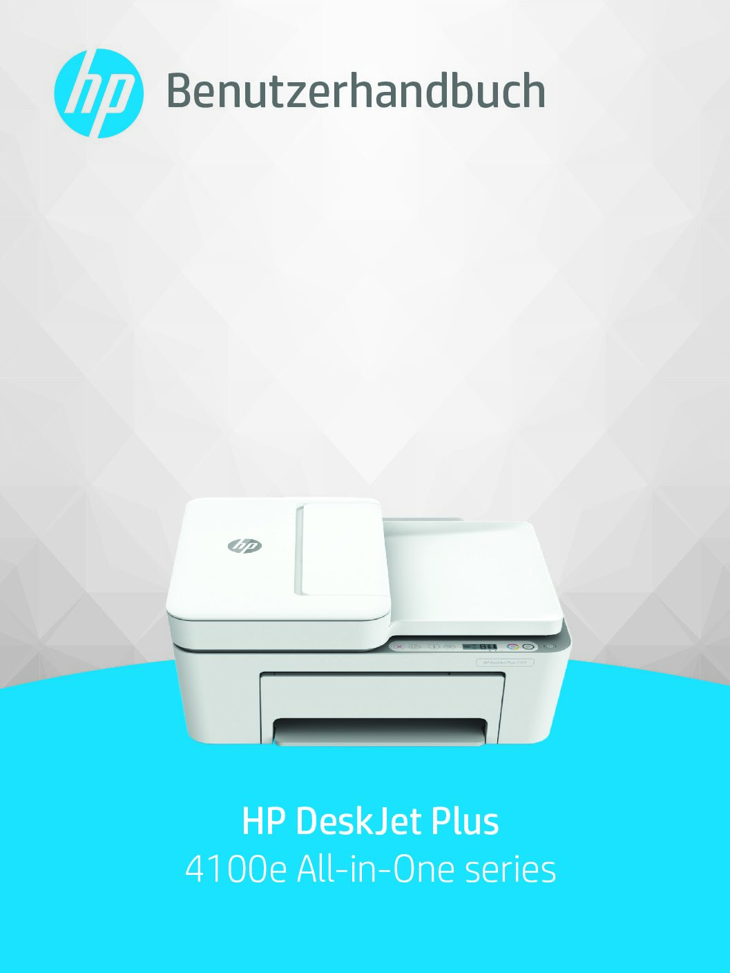 HP DeskJet Plus 4110e Bedienungsanleitung