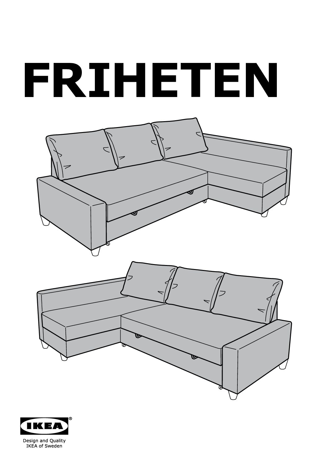Ikea FRIHETEN Anleitung