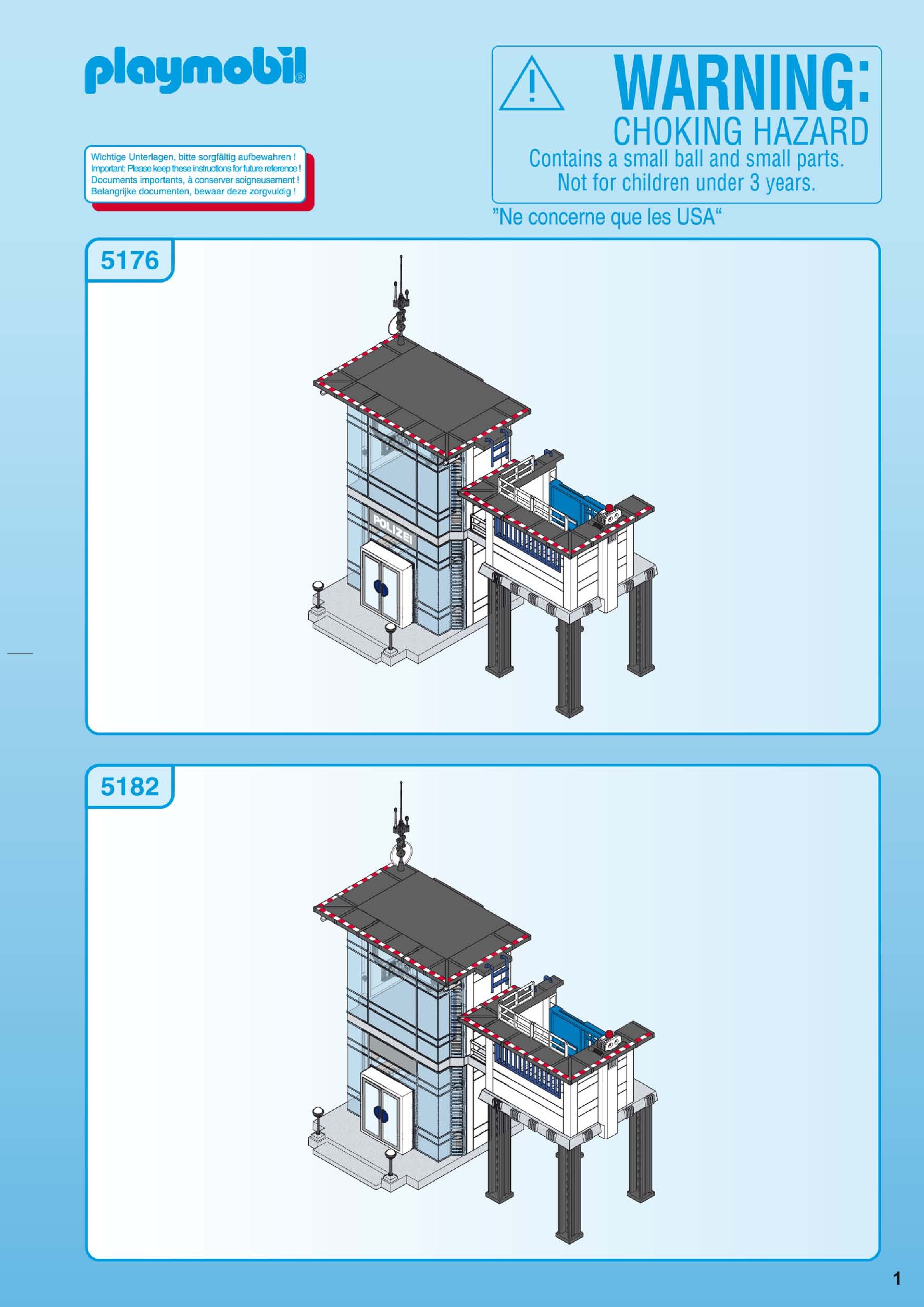 Playmobil 5176 Bedienungsanleitung