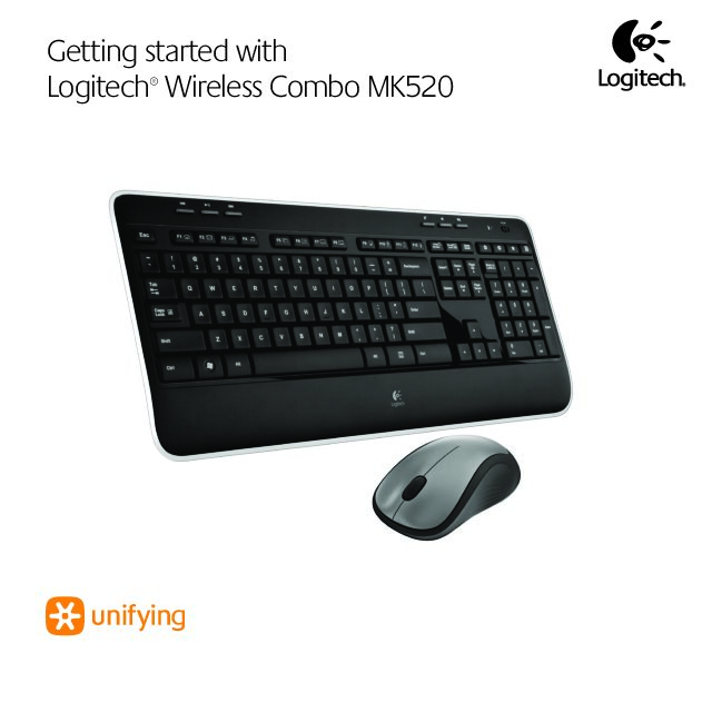 Logitech K520 Bedienungsanleitung