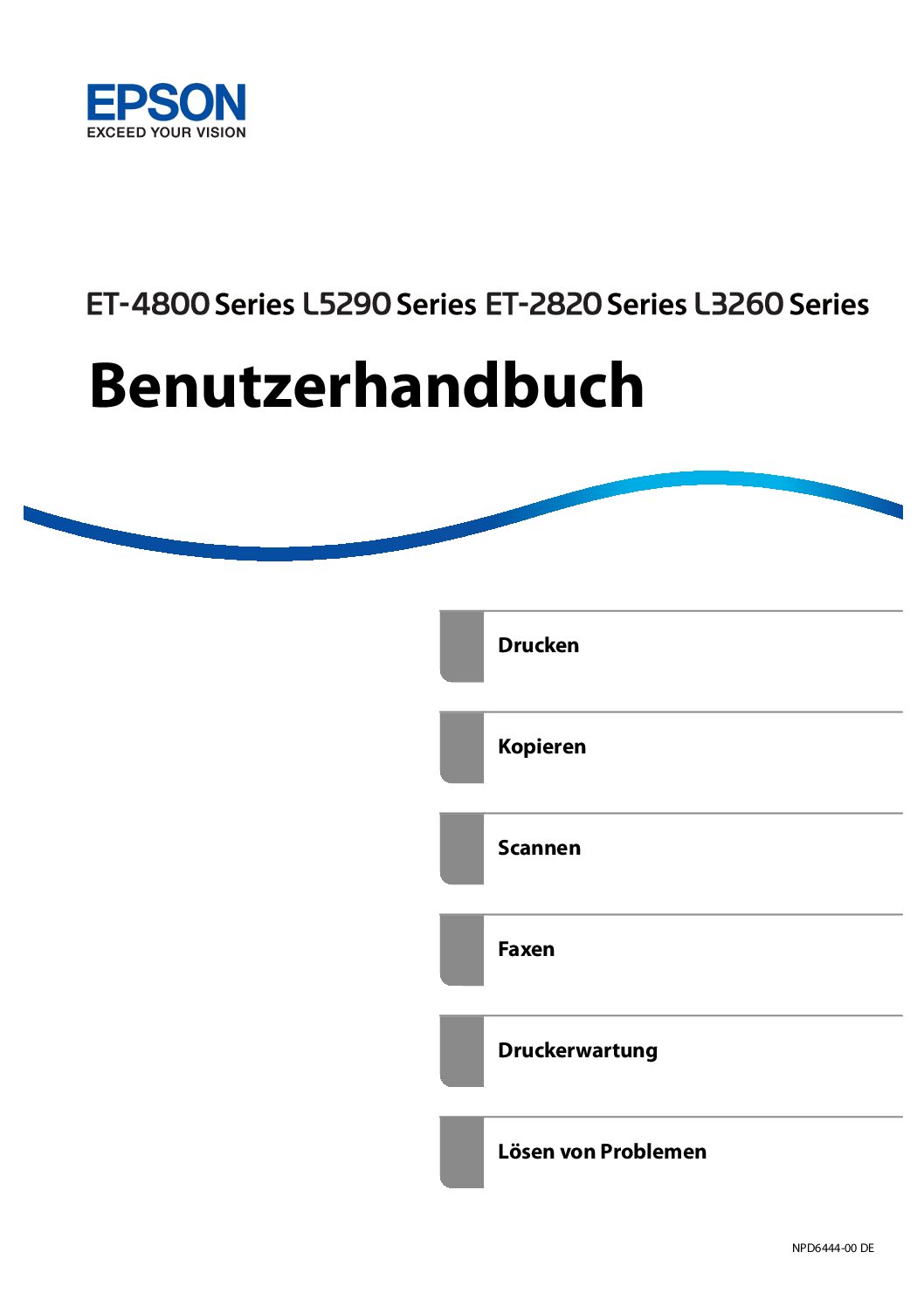 Epson ET-2821 Ecotank Bedienungsanleitung