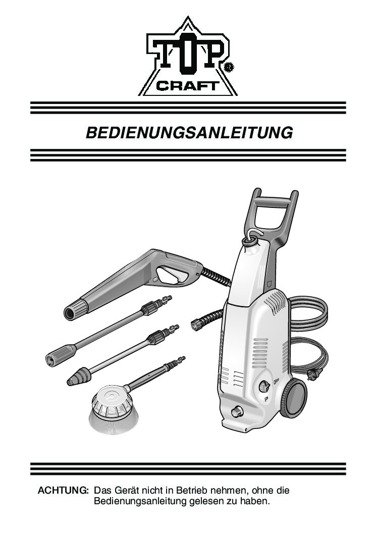 Topcraft 2003 Bedienungsanleitung