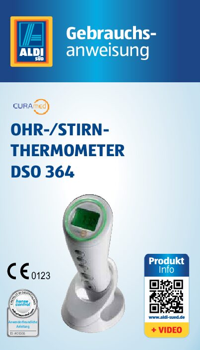 Curamed DSO 364 - 92797 Bedienungsanleitung