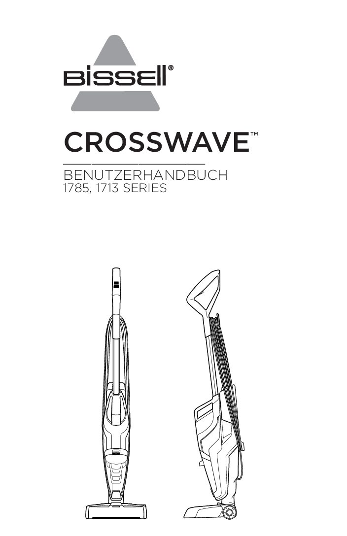 Bissell CrossWave Bedienungsanleitung