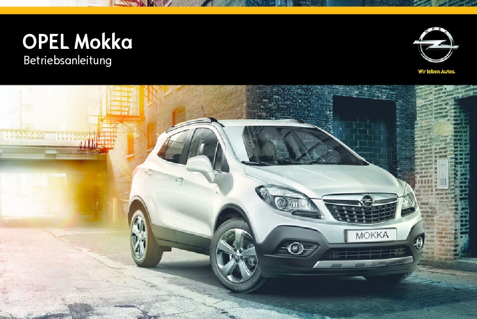 Opel Mokka 2014 Bedienungsanleitung