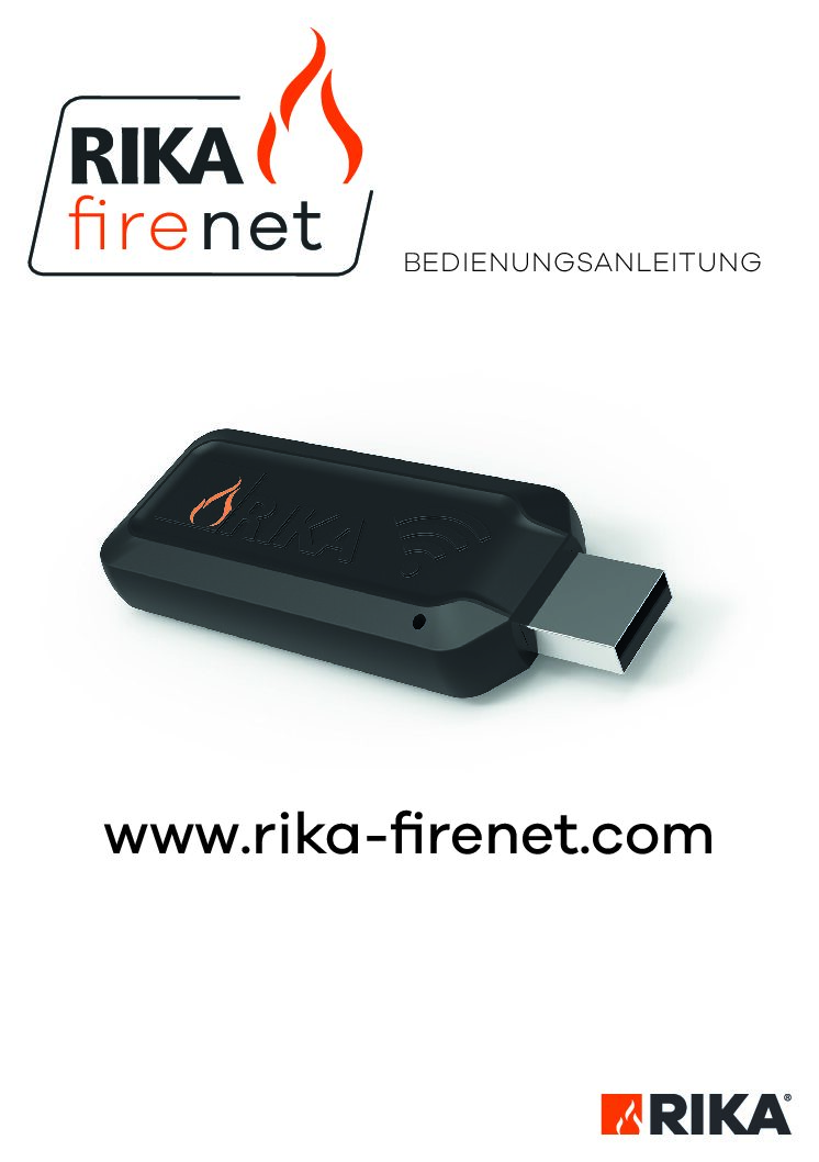 Rika firenet Bedienungsanleitung