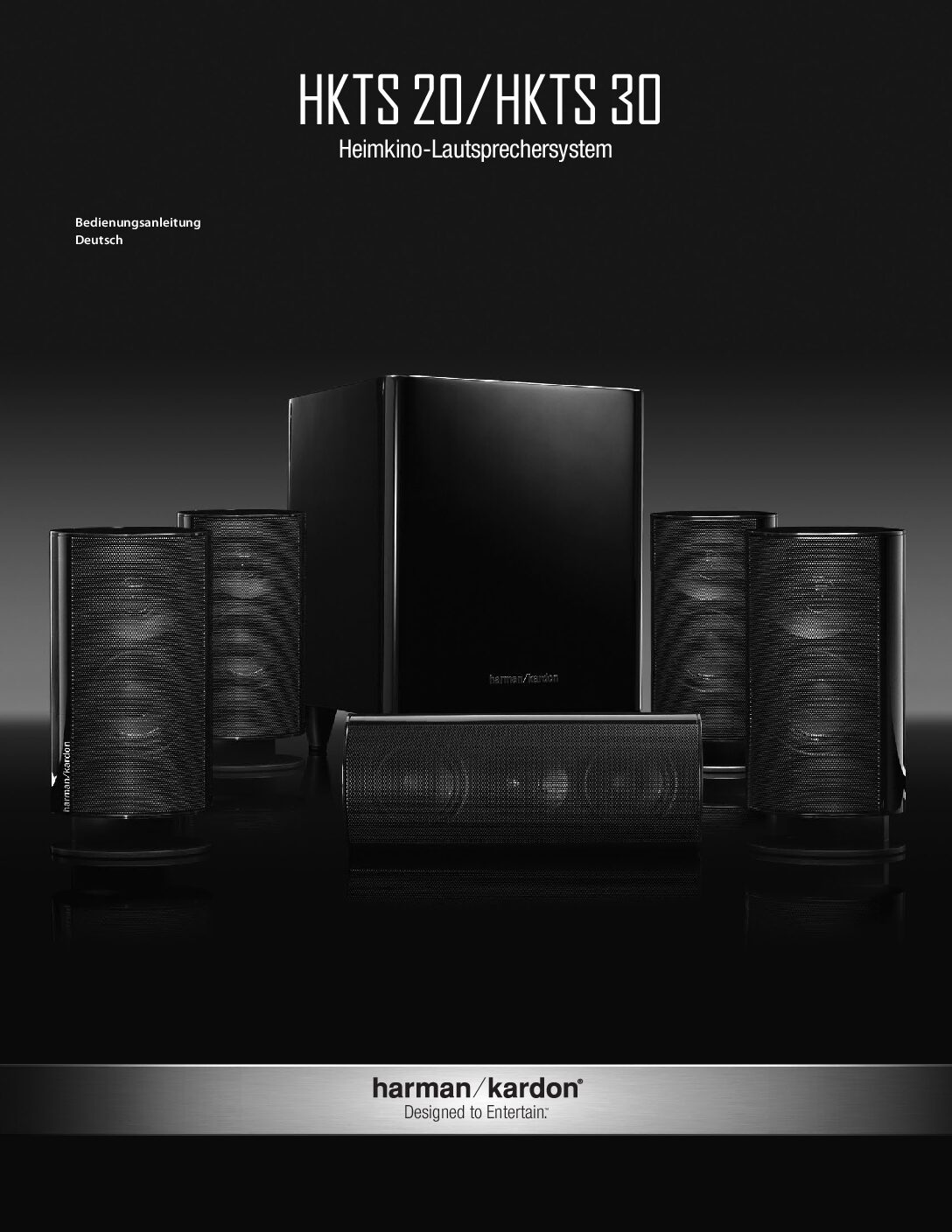 Harman Kardon HKTS 20 Bedienungsanleitung