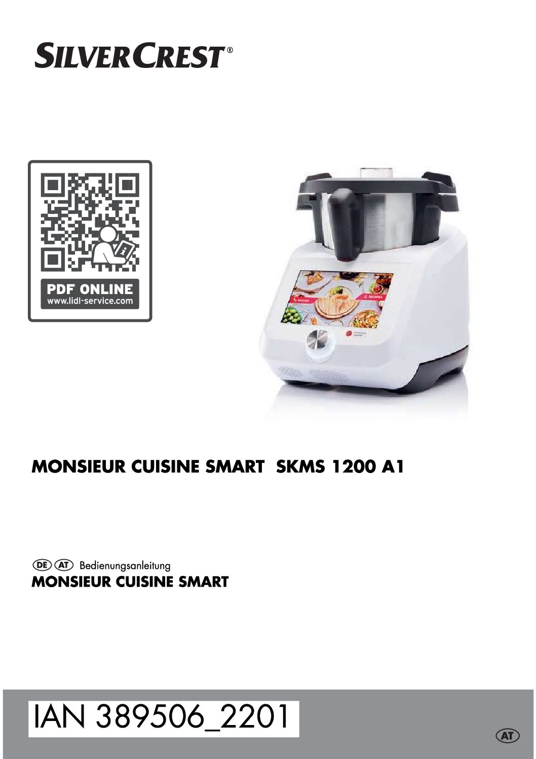 monsieur cuisine smart skms 1200 a1 Bedienungsanleitung