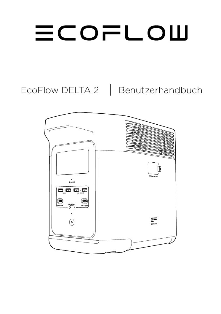 EcoFlow DELTA 2 Benutzerhandbuch