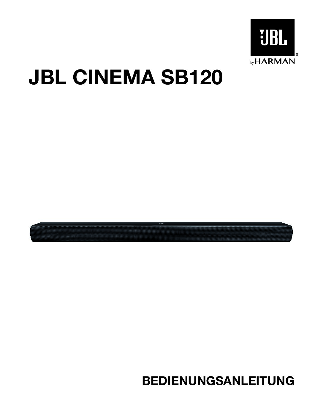 JBL Cinema SB120 Bedienungsanleitung