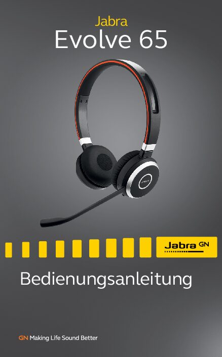 Jabra Evolve 65 Bedienungsanleitung