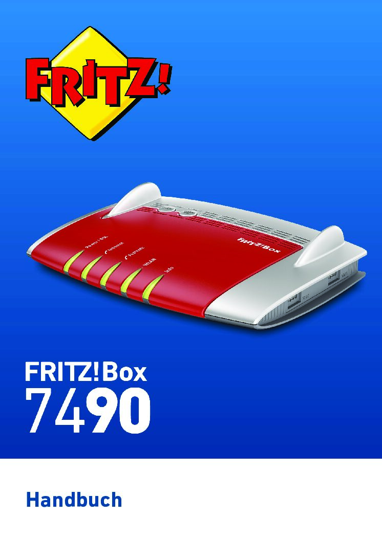 FRITZ!Box 7490 Bedienungsanleitung