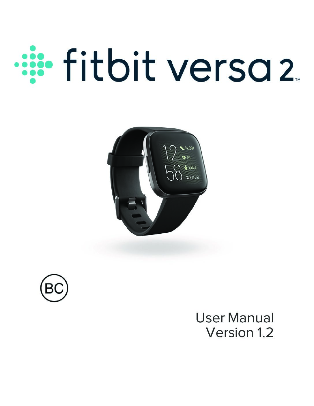 Fitbit Versa 2 Bedienungsanleitung