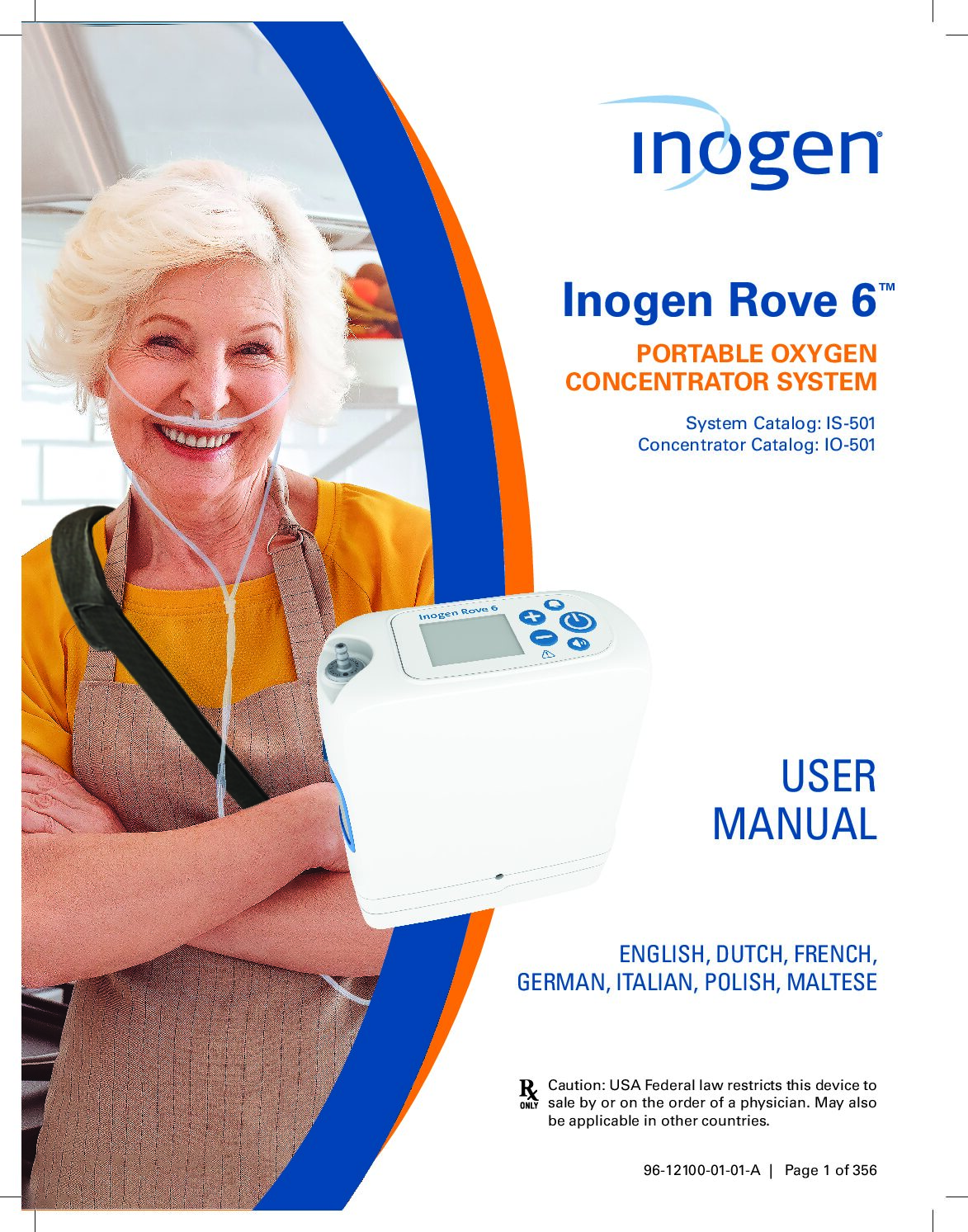 Inogen Rove 6 Bedienungsanleitung