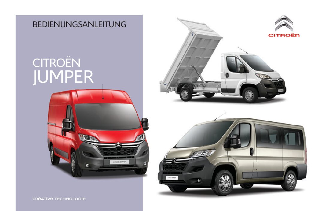 Citroen Jumper 2015 Bedienungsanleitung 