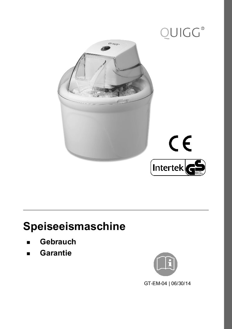 Quigg GT-EM-04 Bedienungsanleitung