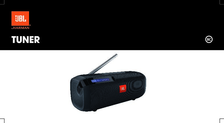 JBL Tuner Bedienungsanleitung