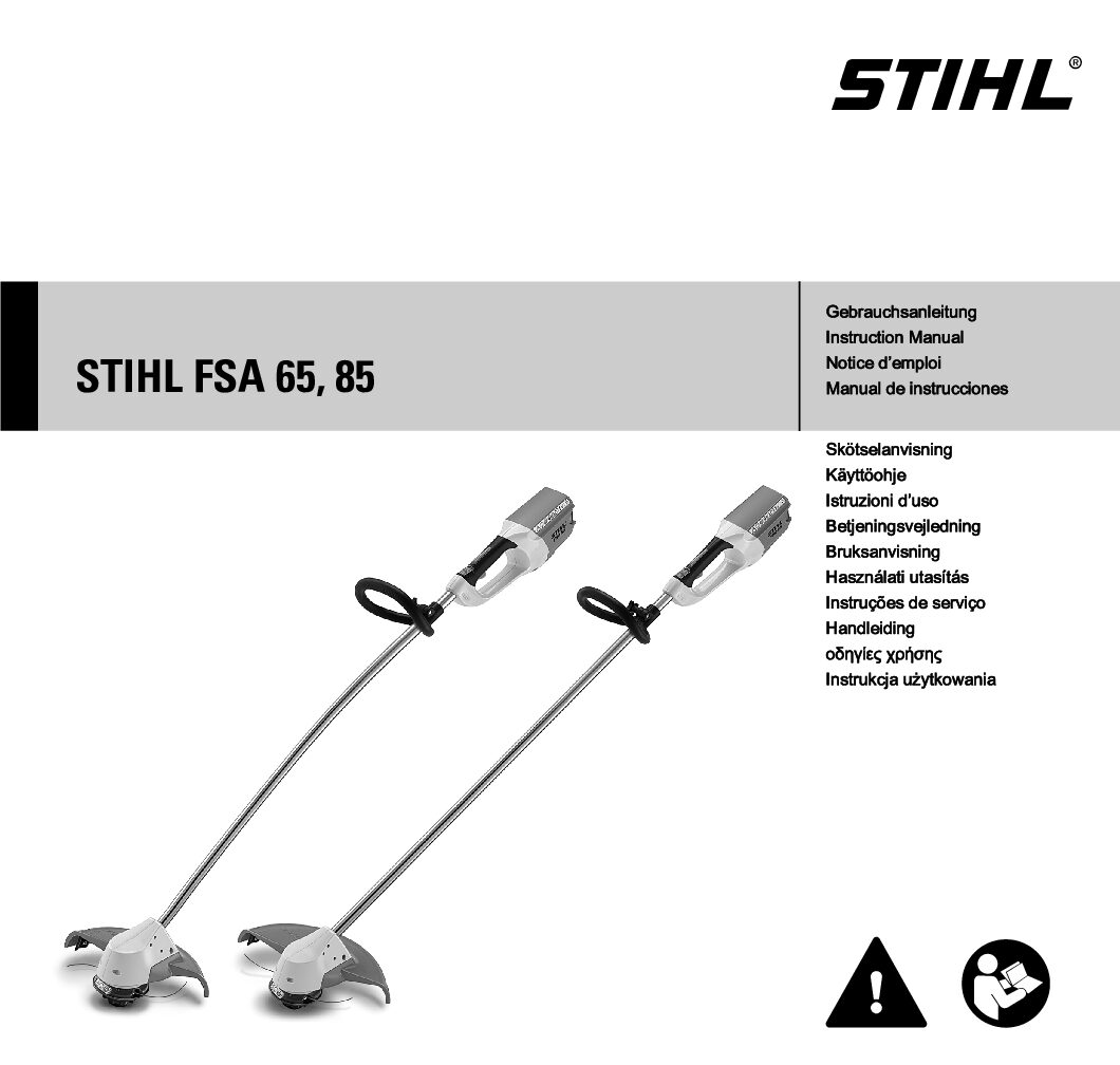 Stihl FSA 65 Bedienungsanleitung