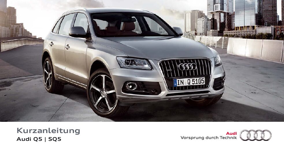 Audi Q5 Bedienungsanleitung