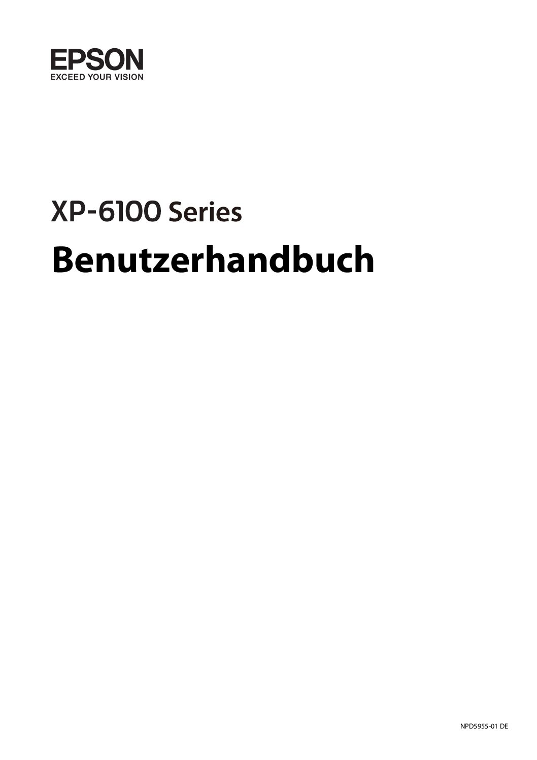 Epson Expression Premium XP-6100 Bedienungsanleitung
