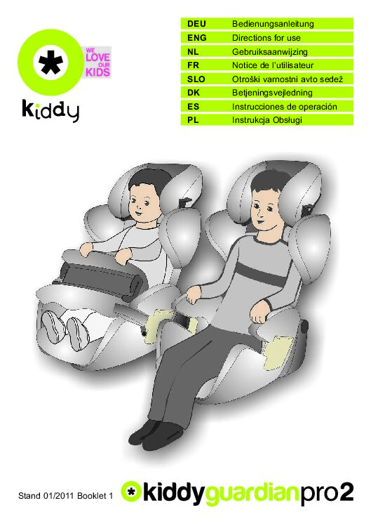 Kiddy Guardian Pro  Bedienungsanleitung