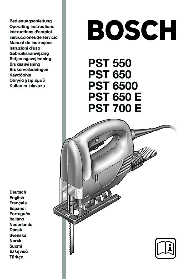 Bosch pst 700 Bedienungsanleitung 