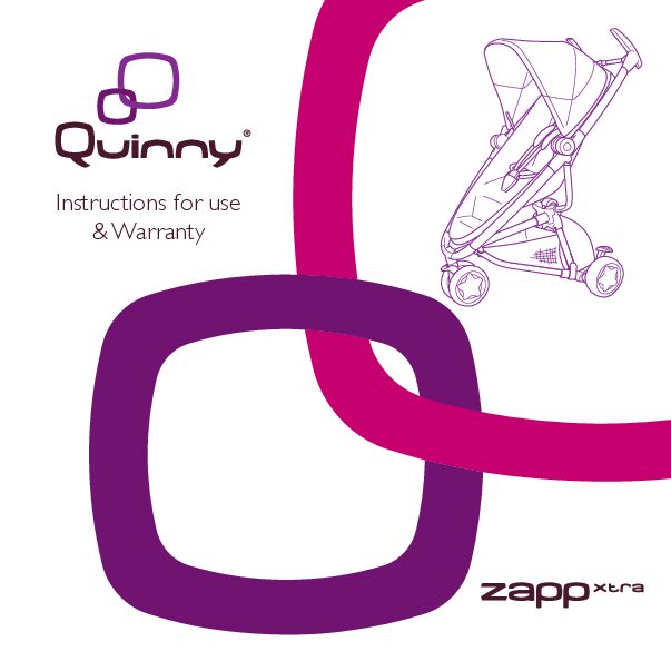 Quinny Zapp Xtra Bedienungsanleitung 