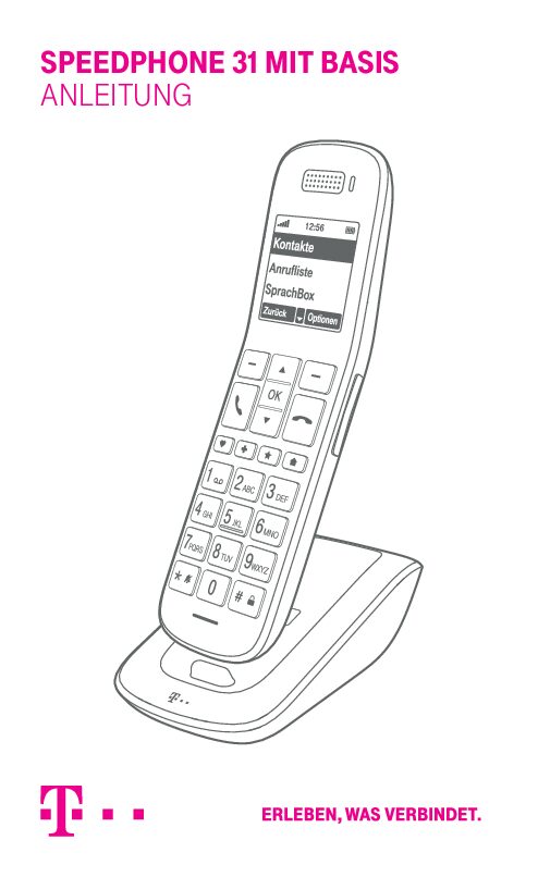 Telekom SPEEDPHONE 31 MIT BASIS Bedienungsanleitung