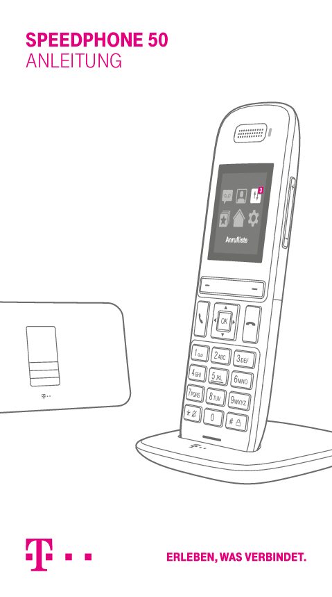 Telekom Speedphone 50 Bedienungsanleitung