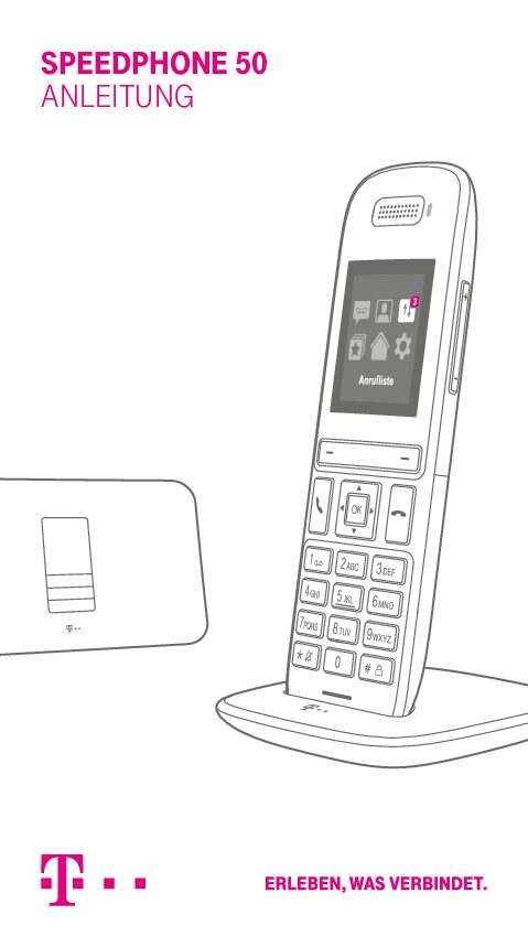 Telekom Speedphone 50 Bedienungsanleitung