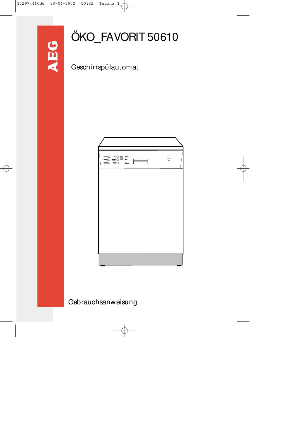 AEG OKO FAVORIT 50610 Bedienungsanleitung