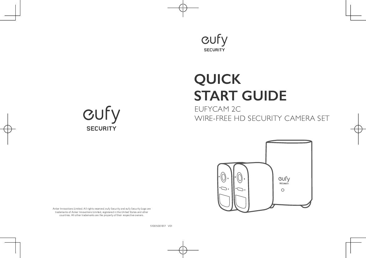 Eufy Cam 2C Bedienungsanleitung