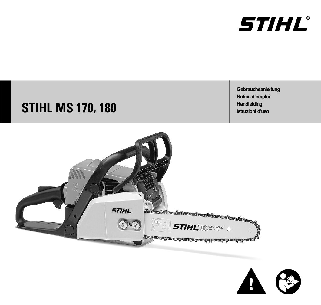 Stihl MS180 Bedienungsanleitung 