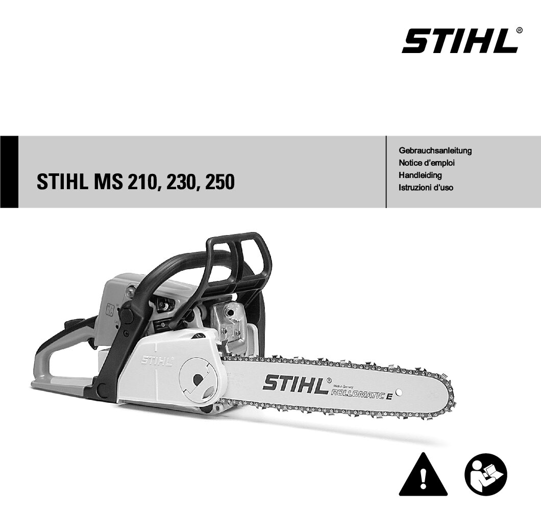 Stihl MS210 Bedienungsanleitung 