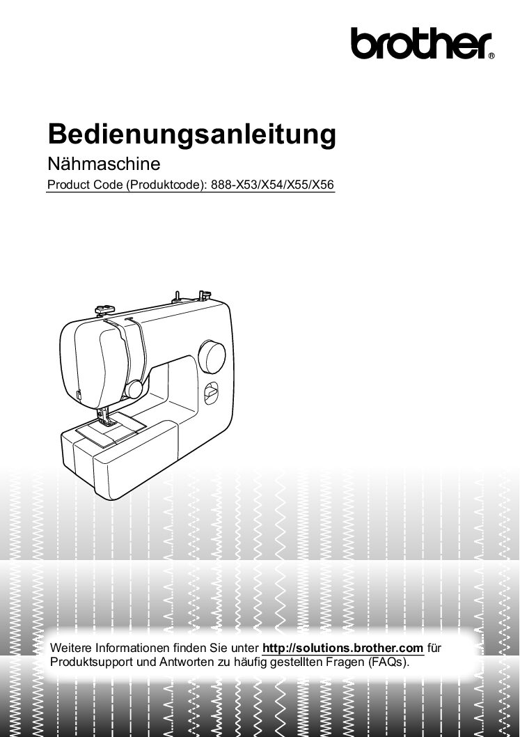 Brother J17 Bedienungsanleitung 