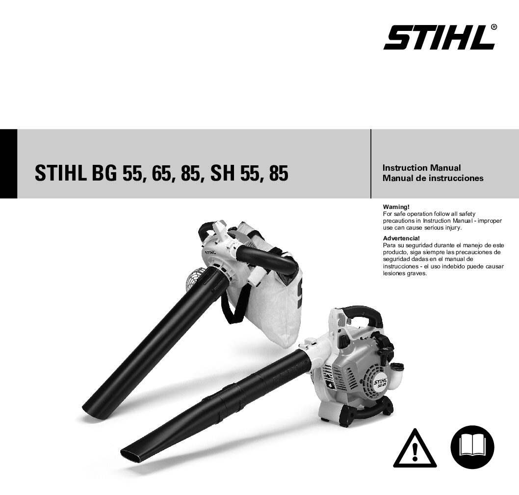 Stihl SH85 Bedienungsanleitung
